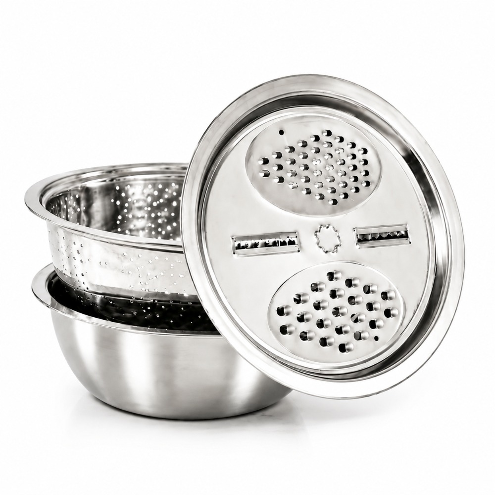 3-delige roestvrijstalen vergi - Kitchen Appliances Japan recensie en prijs